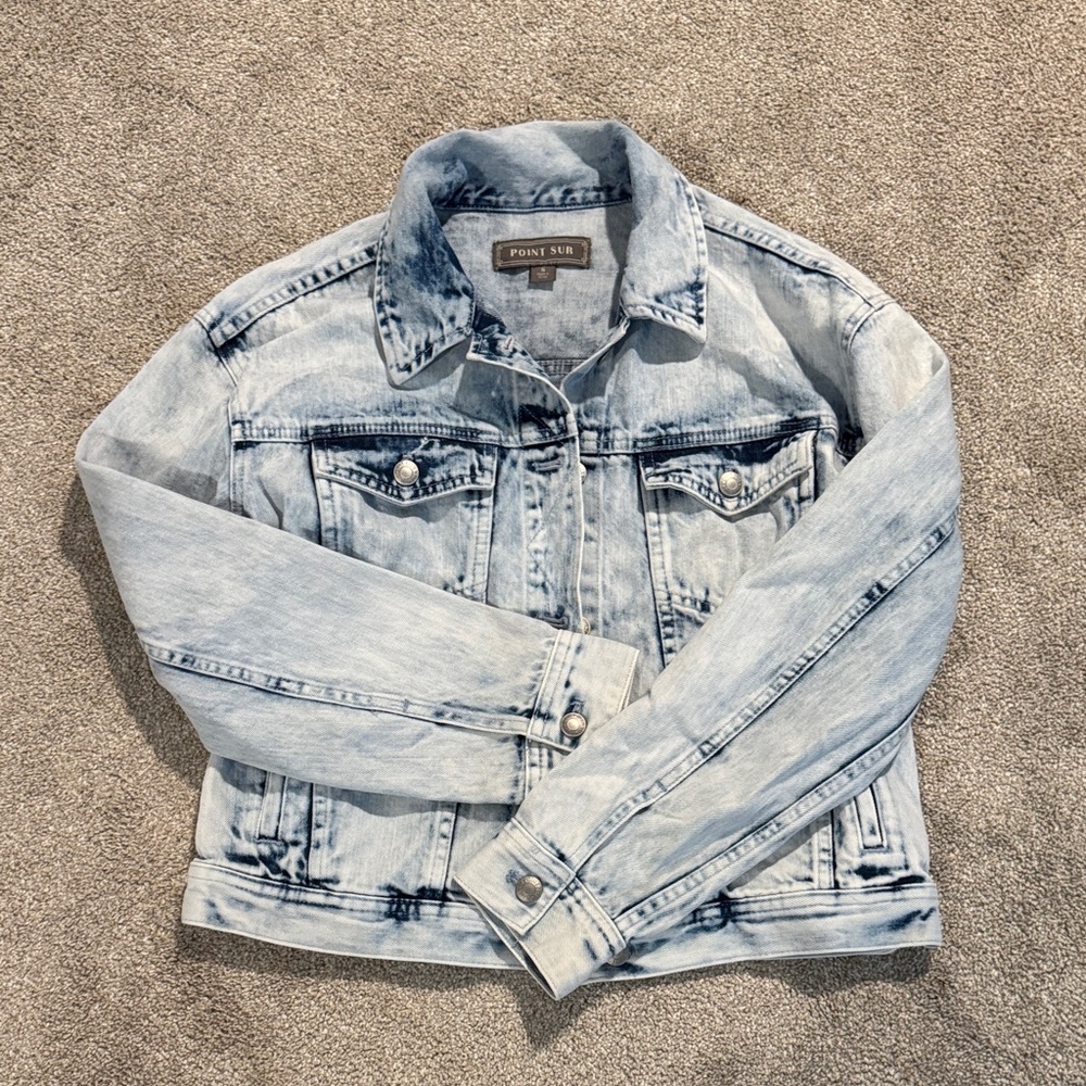 Point Sur from Jcrew Light Blue Jean Jacket Small